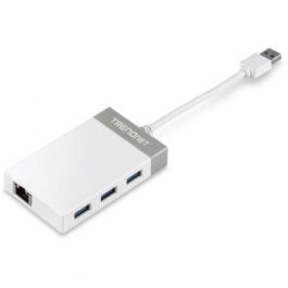 Adaptador USB a Ethernet Trendnet TU3-ETGH3 Blanco