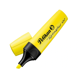 Marcador Fluor Pelikan Textmarker 490 Amarillo (814089) (Set de 10)