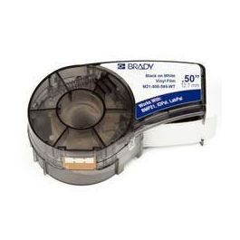 Brady Cinta de Vinilo Negra sobre Blanca B-595 para BMP21-PLUS, BMP21-LAB, BMP21, IDPAL, LABPAL 12.70 mm x 6.40 m Precio: 68.4999997. SKU: B1E882R4RN