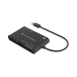 Conceptronic Lector de Tarjetas Externo USB 3.2 Gen 1 Negro Compatible con SD, microSD, MMC, MS Micro Precio: 17.69000035. SKU: B1DJK8GBC3