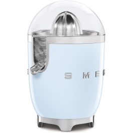 Smeg CJF11PBEU Exprimidor Zitruspresse Eléctrico 70W Azul Pastel Acero Inoxidable Filtro Pulpa Antigoteo