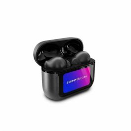 Energy Sistem Auriculares True Wireless con ANC, 30h Autonomía, Bluetooth 5.4, IPX5, Pantalla en Estuche