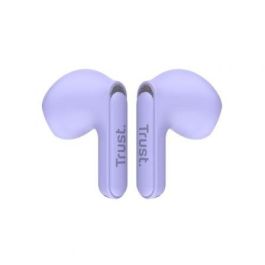 Auriculares in Ear Bluetooth Trust Yavi Morado Púrpura