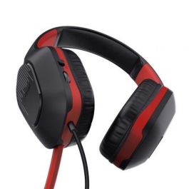 Auriculares con Micrófono Trust 24995 Negro Rojo