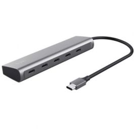Hub USB Trust 25136 Plateado (1 unidad)