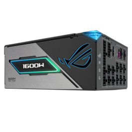 ASUS ROG THOR 1600T Gaming Fuente de Alimentación 1600W 80 PLUS Titanium, 20+4 pin ATX, Ref. 90YE00V1-B0NA00