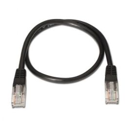 AISENS - CABLE DE RED LATIGUILLO RJ45 CAT.5E UTP AWG24, NEGRO, 3.0M