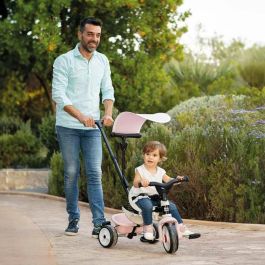 Smoby SMO7600741404 Triciclo para Bebés Rosa - Paseo para Bebés