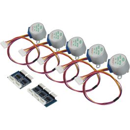 ALLNET 4duino Schrittmotor 5-er Pack 5 Volt con driver incluido Precio: 42.99000046. SKU: B1KBCEVFKD