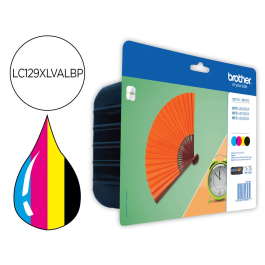 BROTHER Pack cartuchos de tinta negro, cian, magenta y amarillo MFCJ6720DW/MFCJ6920DW/MFCJ6520DW Precio: 98.59000019. SKU: S8401992