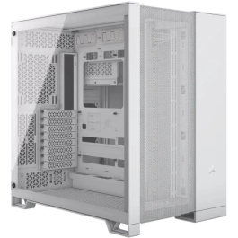 Corsair COR0840006664727 Caja para PC 6500D Airflow - Torre Media Doble Cámara - Blanco