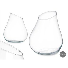 Jarrón Forma Pera 30 cm - Vidrio Transparente - Giftdecor Precio: 12.50000059. SKU: B19DSTP9LV