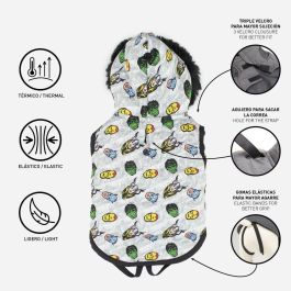 Cerdá Abrigo Acolchado para Perro Avengers Talla L Gris Cerdá Abrigo Acolchado para Perro Avengers Talla L Gris