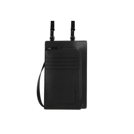 Tasche, Bolso bandolera de cuero, Negro, 11,5 x 19 x 2 cm, Para mujeres Precio: 80.50000046. SKU: B16HE9K5N7