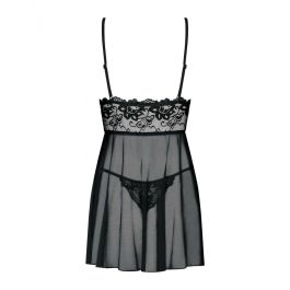 Picardías y Tanga Imperia (S/M) Obsessive Idillia babydoll Negro