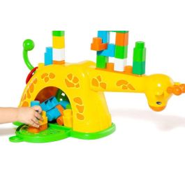 Molto Jirafa de Actividades 51 cm con 15 Bloques para Niños a Partir de 1 Año