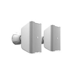 LD Systems Integration Serie Dqor (LDDQOR3W) 3" Two-Way Passive Indoor/Outdoor Installation Loudspeaker 8 Ohm, White (Pair) Warranty 5 Years (Pu3)