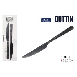 Inde Set 2 Cuchillos de Mesa Moma Black Matt 23.5 cm Precio: 27.59000013. SKU: B1KDYEK8WQ