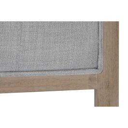 Cabecero de Cama DKD Home Decor Gris Madera de caucho 160 x 10 x 120 cm