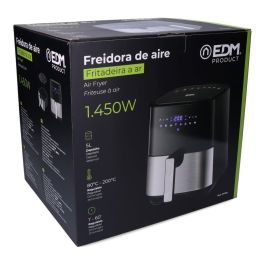 Freidora de aire 5l con pantalla led edm