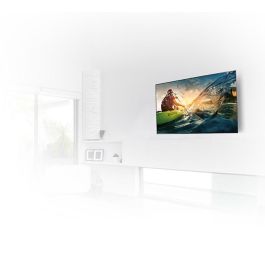 B-Tech Soporte de Pared Plano Universal para Pantallas de 55", Máx 50 kg, VESA 425x400, Negro