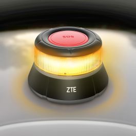ZTE V16E1 Baliza V16 Homologada Geolocalización para Vehículos - Luz Advertencia 360° Visible Gran Distancia Emergencias