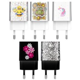 Cargador Tech-One-Tech Doble De Pared 2Xusb Diseño Alto Rendimiento 2,4A Surtido Pack De 5 Precio: 27.50000033. SKU: B1CSDECKP5
