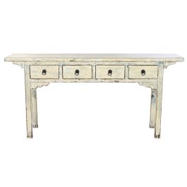 Consola Oriental DKD Home Decor Bicolor 38 x 85 x 178 cm