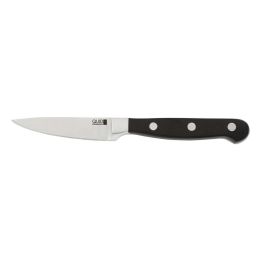 Quid Professional Inox Chef Black Cuchillo Pelador Acero Inoxidable 9 cm Negro 10 Unidades, Mango Ergonómico, Apto Lavavajillas Precio: 60.5. SKU: S2704484