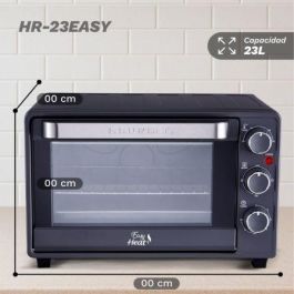 Horno de Sobremesa Grunkel HR-23EASY/ 1600W/ Capacidad 23L