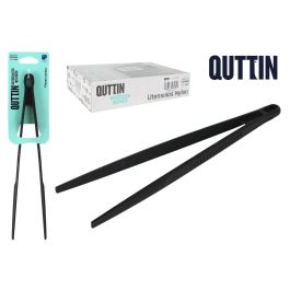 Pinzas de cocina Quttin 28 cm nylon negro (24 Unidades) Precio: 22.49999961. SKU: B1DTH76QPD