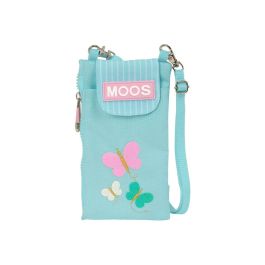 Monedero Moos Butterflies Bolso para Móvil Azul