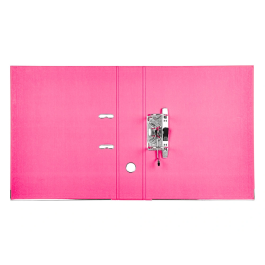 Liderpapel Módulo Archivador 3 Archivadores Folio 2 Anillas Mecanismo Palanca 52mm Rosa