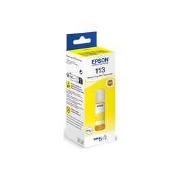 Epson Tinta Bote Amarillo Ecotank Et-5850, Et-5800, Et-16650, Et-16600, Et-5880, Et-5170 - Nº 113