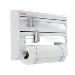 Leifheit Parat ComfortLine dispensador de pared 25703, dispensador de pared de cocina para 3 rollos, dispensador de papel con cuchillas afiladas Precio: 34.68999941. SKU: B1EM4JDP4J