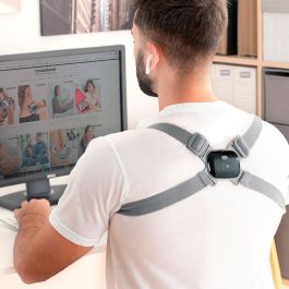 Entrenador de Postura Inteligente Recargable con Vibración Viback InnovaGoods