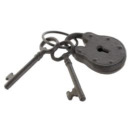 Decoracion Colgante DKD Home Decor Marron Oscuro 2 x 15 x 10 cm (4 Unidades)