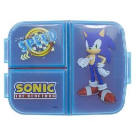 Stor Sandwichera Sonic Múltiples Compartimentos 21x14.50x7.50 cm Plástico PP