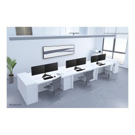 Neomounts FPMA-D550DDBLACK Soporte de Escritorio para Doble Pantalla de hasta 32", Altura Ajustable, 8 kg por Pantalla, Negro
