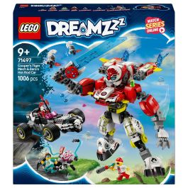 LEGO 71497 DREAMZzz Meca Tigre de Cooper y Bólido de Zero, Juego de Construcción, 1006 Piezas, 9+ Años Precio: 110.88999988. SKU: B1893YT65M