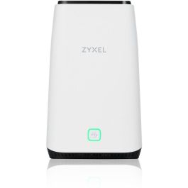 Zyxel FWA-510-EU0102F Router Inalámbrico Wi-Fi 6 Tribanda 5G Multi-Gigabit Ethernet, Negro y Blanco