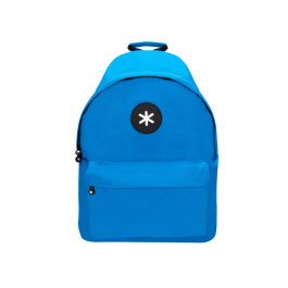 Antartik Mochila Azul con Asas Acolchadas, Bolsillos con Cremallera, Compartimento para Portátil y Dimensiones 310x160x410 mm