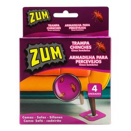 Zum Trampa Adhesiva para Chinches de Cama Detección Sin Insecticidas Pack 4 Unidades Precio: 4.58999948. SKU: B1GCNYHNPT