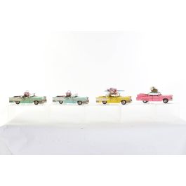 Vehiculo Decoracion Vintage DKD Home Decor Azul Verde Menta 10.5 x 9.5 x 25.8 cm (4 Unidades) Precio: 63.50000019. SKU: S3024314