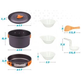 Set de Cocina Aktive 4 Unidades