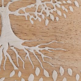 S/2 Bandejas Blanco-Natural 15 X 15 X 2,50 cm