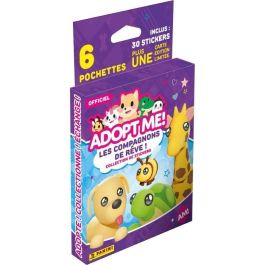 Pegatinas - PANINI - ¡Adoptame! Roblox - Blíster de 6 bolsillos - 1 tarjeta de edición limitada - 35 pegatinas Pegatinas - PANINI - ¡Adoptame! Roblox - Blíster de 6 bolsillos - 1 tarjeta de edición limitada - 35 pegatinas
