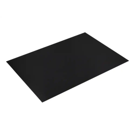 Liderpapel Tapa Encuadernacion Polipropileno Din A4 0.8mm Negro Opaco Paquete 50 Unidades