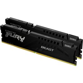 Kingston Technology FURY Beast Módulo de Memoria RAM 32GB (2x16GB) DDR5 5200MHz para PC Gaming, Intel XMP, AMD EXPO, Disipador Precio: 117.49999998. SKU: S55165437