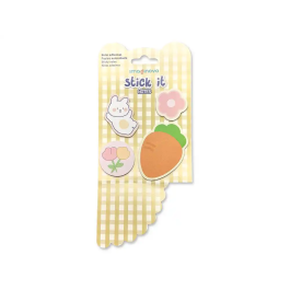 Imaginovo Bloc Notas Adhesivas Pegatina Sorpresa 20 Hojas Tamaños Surtidos Naranja